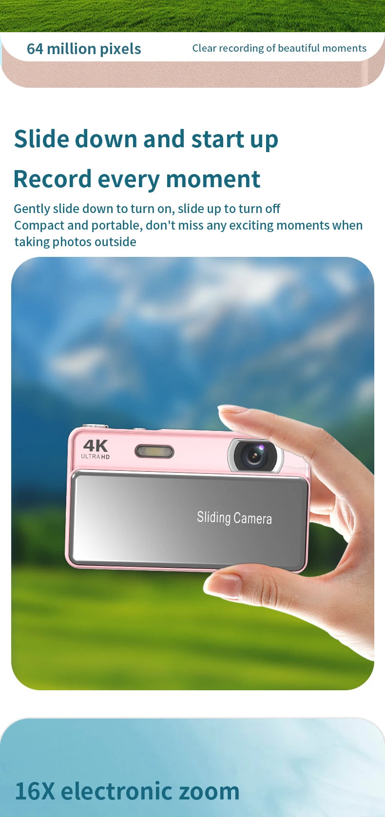 sliding digital camera