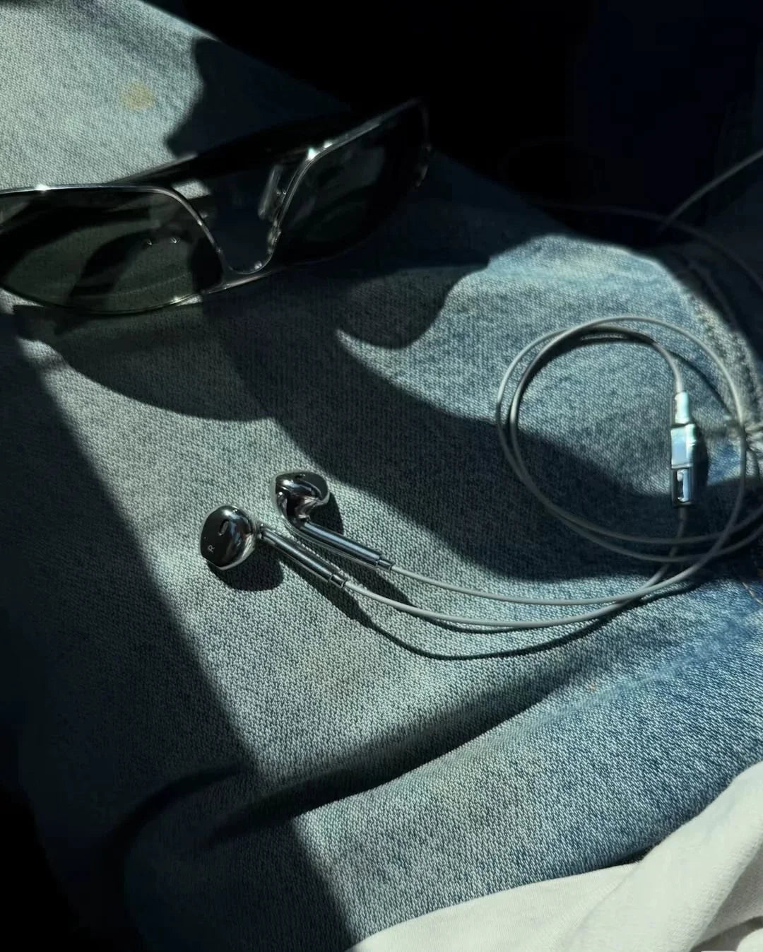 Chrome Ear Buds